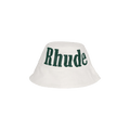 Rhude Logo Bucket Hat 'Off White/Green'