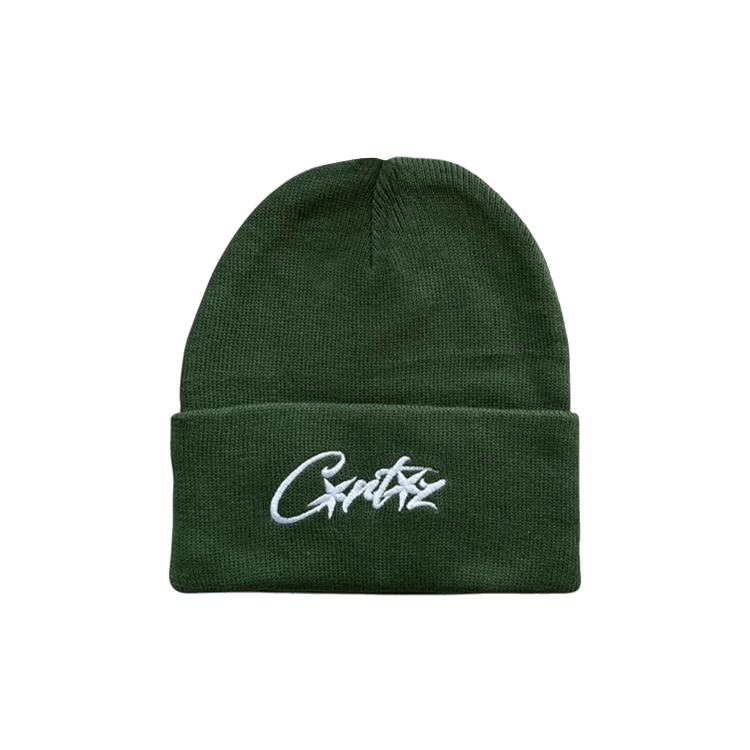 Corteiz Allstarz Folded Beanie 'Green'