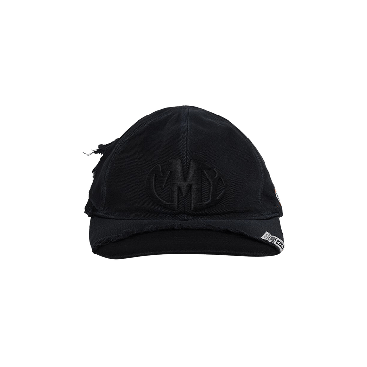 Maison Mihara Yasuhiro Crushed Detail Cap 'Black'