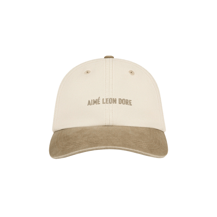 Aimé Leon Dore Pigment Dyed Washed Cotton Cap 'Pristine / Plaza Taupe'