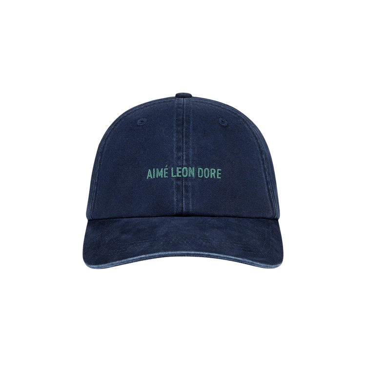 Aimé Leon Dore Pigment Dyed Washed Cotton Cap 'Navy Blazer'