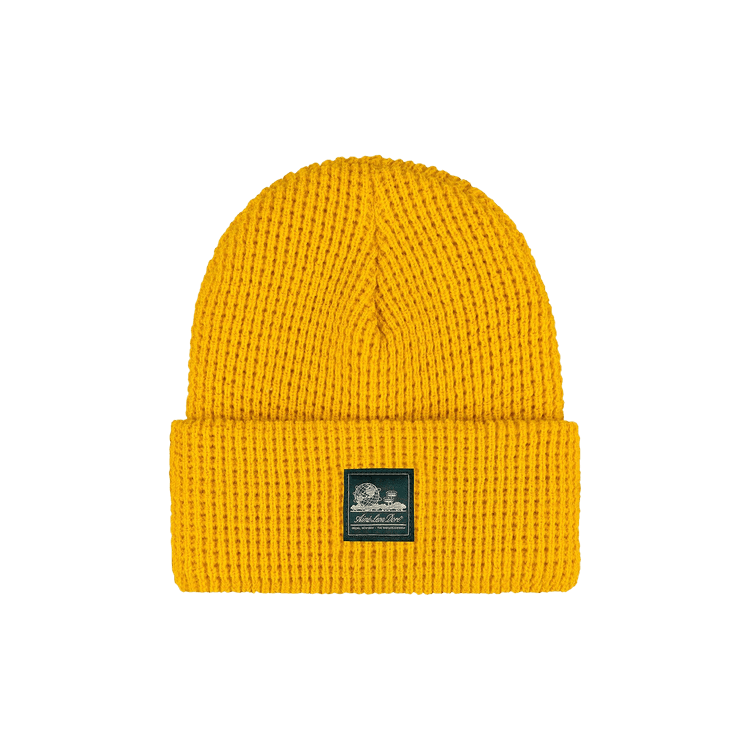 Aimé Leon Dore Waffle Knit Beanie 'Golden Rod'