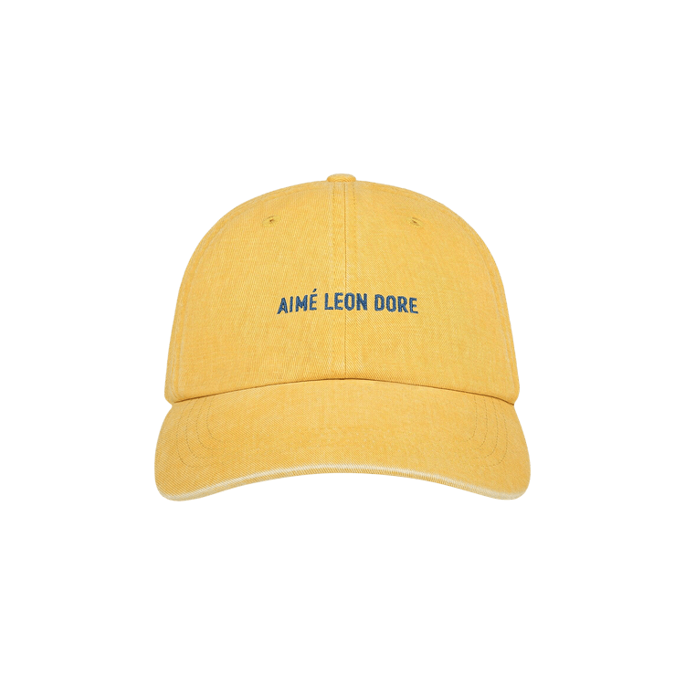 Aimé Leon Dore Pigment Dyed Washed Cotton Cap 'Golden Rod'