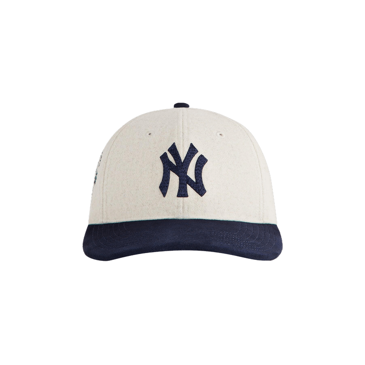 Kith & New Era For The New York Yankees Two-Tone Heavy Twill Franchise LS Cap 'Sandrift'