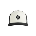 Kith Poly Foam Apple Crest Embroidery Nolan Trucker Hat 'Black'