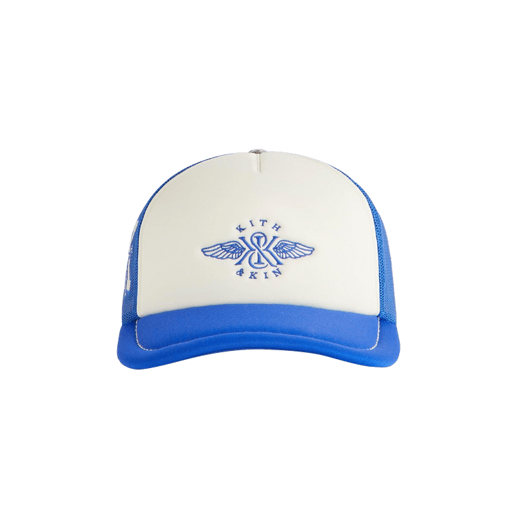 Kith Pick Stitch Poly Nolan Trucker Hat 'Cyclone'