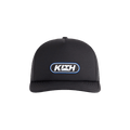 Kith Poly Foam Nolan Trucker Hat With Rubber Patch 'Black'