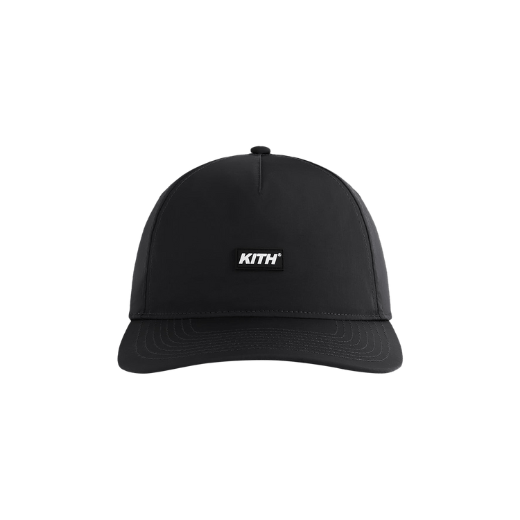 Kith Wrinkle Nylon Bay Low Pinch Crown 'Black'
