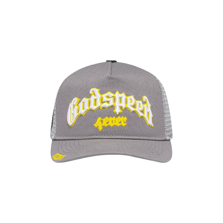 Godspeed Forever Trucker Hat 'Grey/Yellow'