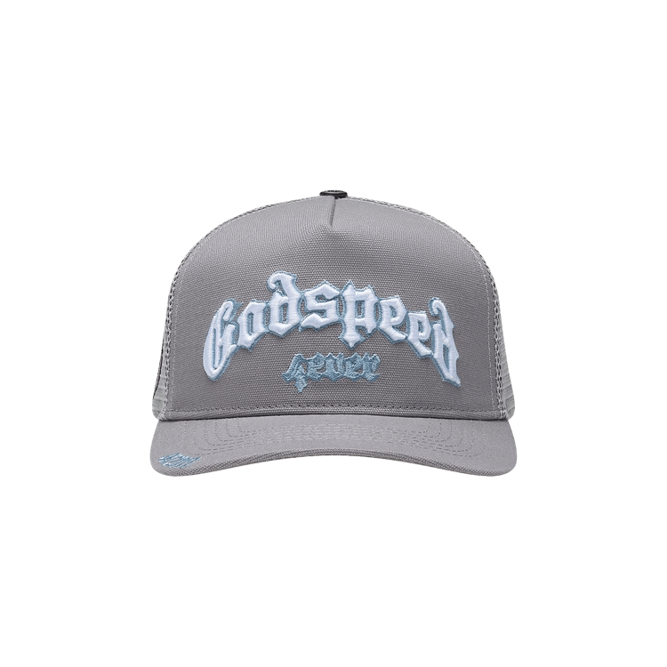 Godspeed Forever Trucker Hat 'Cool Grey'