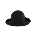 Yohji Yamamoto Draped Fedora Hat 'Black'