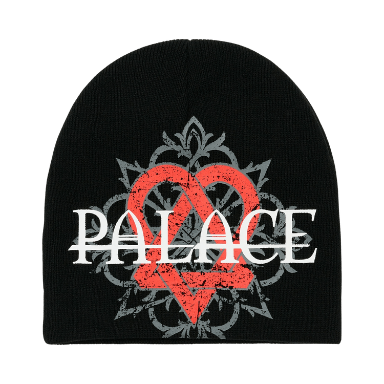 Palace Tri-Gram Nein Cuff Beanie 'Black'