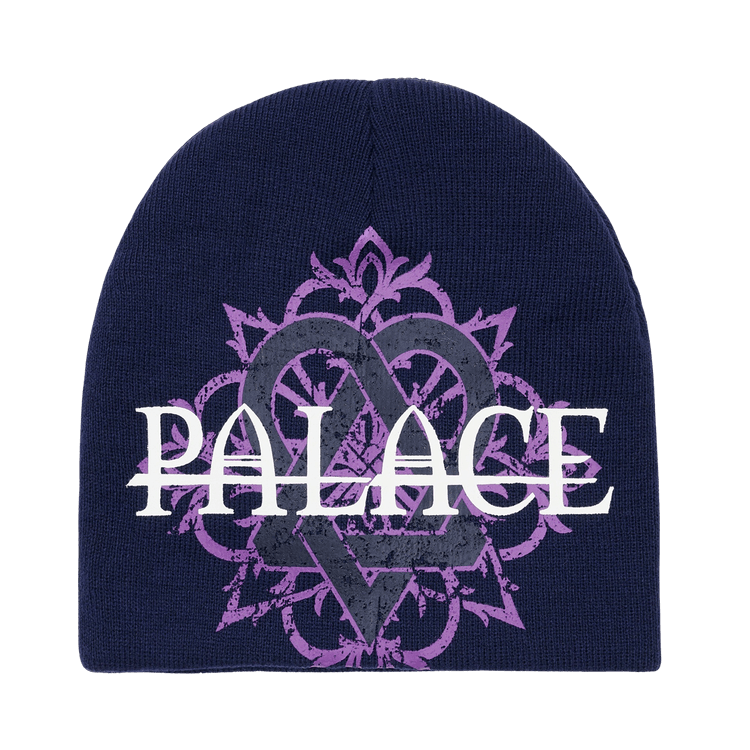Palace Tri-Gram Nein Cuff Beanie 'Navy'