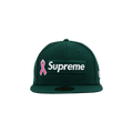Supreme New Era Breast Cancer Awareness Box Logo 'Dark Green'