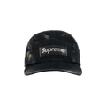 Supreme Overdyed Camp Cap 'Black'
