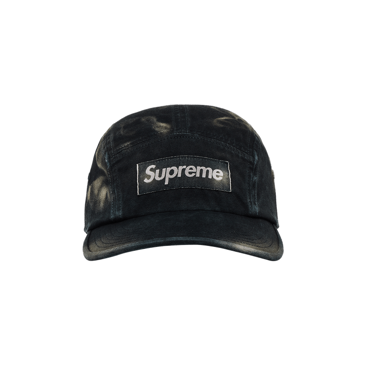 Supreme Overdyed Camp Cap 'Black'