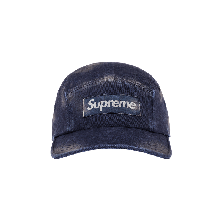 Supreme Overdyed Camp Cap 'Navy'