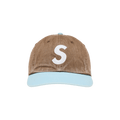 Supreme Pigment Coated 2-Tone S Logo 6-Panel 'Brown'