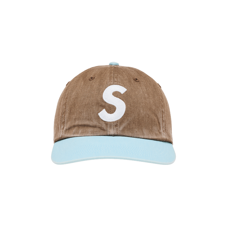 Supreme Pigment Coated 2-Tone S Logo 6-Panel 'Brown'