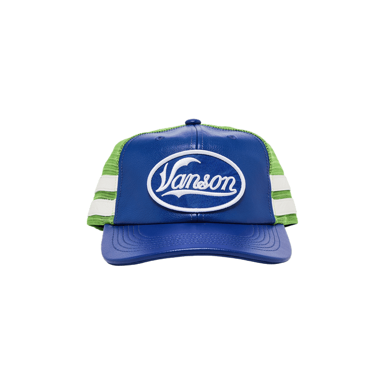Supreme x Vanson Leathers Mesh Back 6-Panel 'Royal'