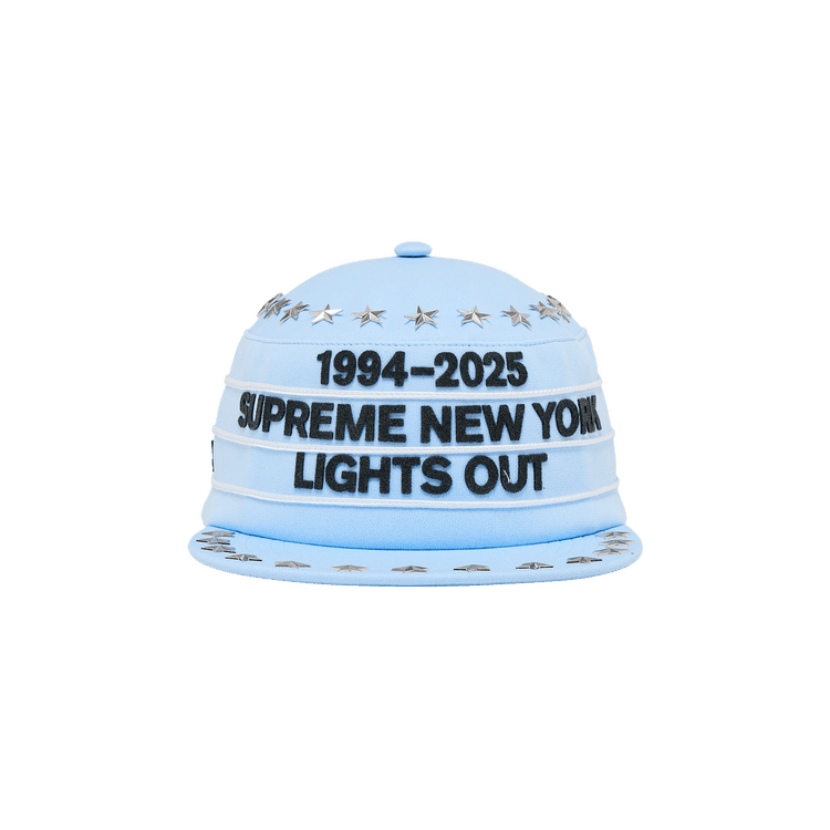 Supreme Stars Studded Pillbox Hat 'Light Blue'