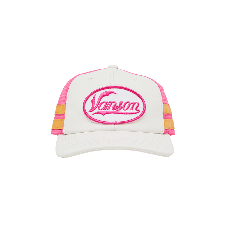 Supreme x Vanson Leathers Mesh Back 6-Panel 'White'