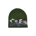 Supreme Tag Beanie 'Olive'
