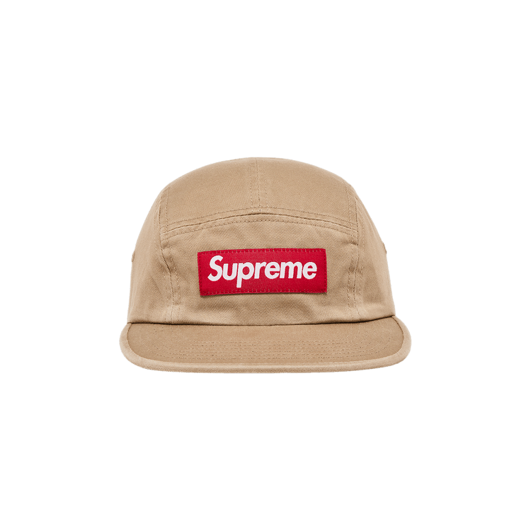 Supreme Washed Chino Twill Camp Cap 'Tan'
