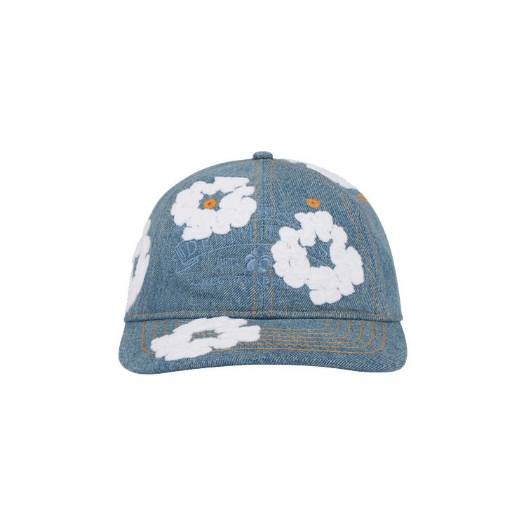 Denim Tears Denim Cotton Wreath Cap 'Light Wash'