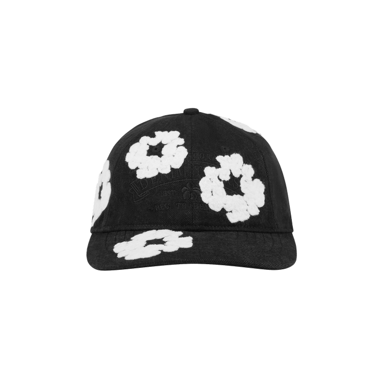 Denim Tears Denim Cotton Wreath Cap 'Black'