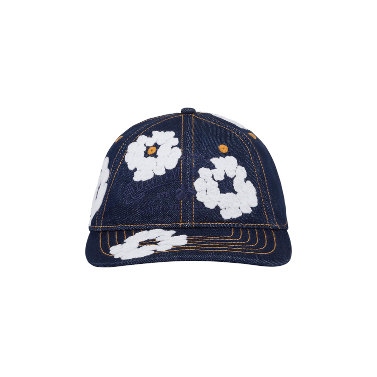 Denim Tears Denim Cotton Wreath Cap 'Washed Indigo'