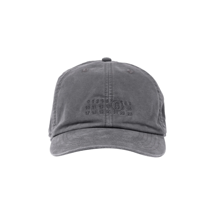 MM6 Maison Margiela Tonal Embroidered Grey Cap 'Grey'