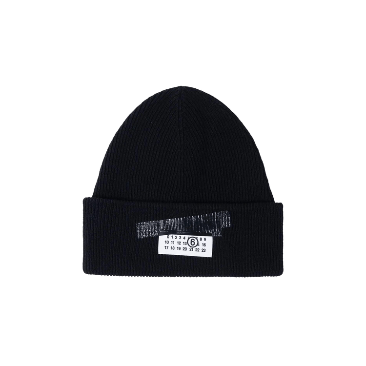 MM6 Maison Margiela Numeric Beanie 'Black'