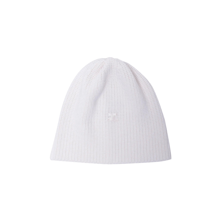 Courrèges AC Light Wool Beanie 'Heritage White'