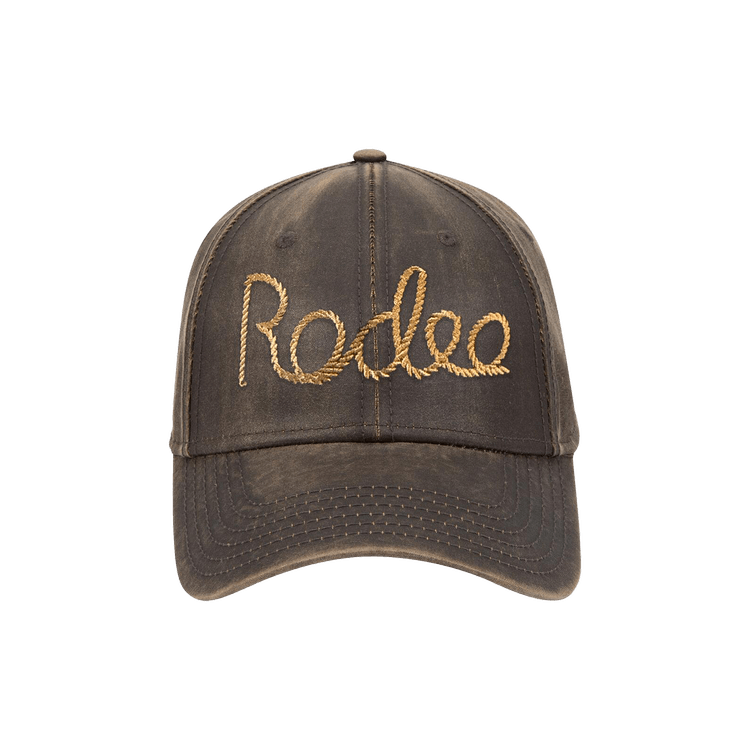 Cactus Jack by Travis Scott Rodeo 10 Years Lasso Hat 'Washed Black'