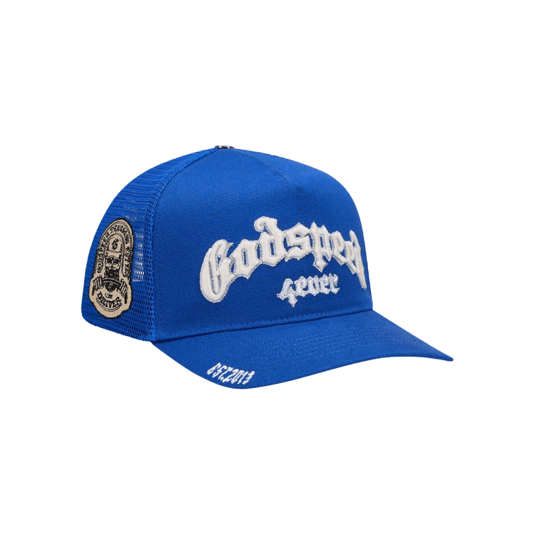 Godspeed Forever Trucker Hat 'Royal Blue'