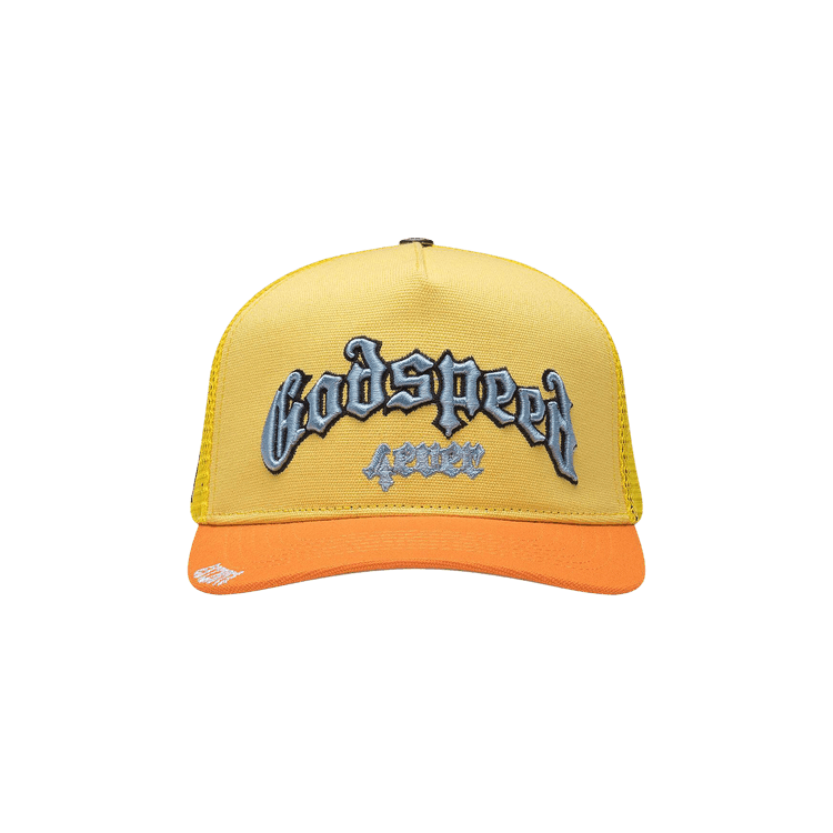 Godspeed Forever Trucker Hat 'Yellow Orange'