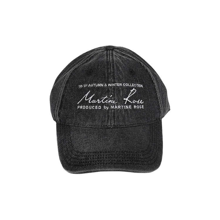Martine Rose Signature Cap 'Black'