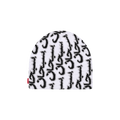 Supreme Arabic Jacquard Beanie 'White'