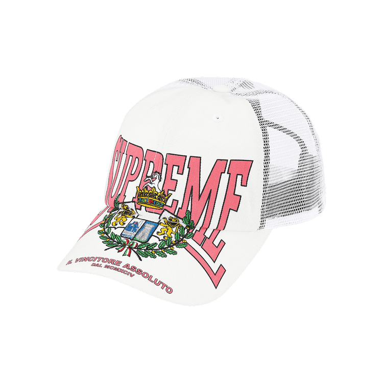 Supreme Crest Mesh Back 6-Panel 'White'