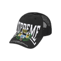 Supreme Crest Mesh Back 6-Panel 'Black'