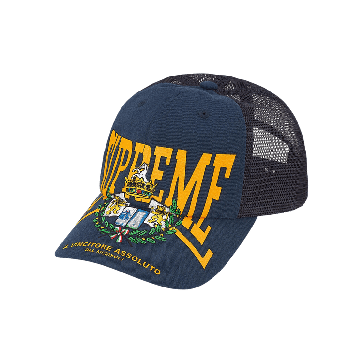 Supreme Crest Mesh Back 6-Panel 'Navy'