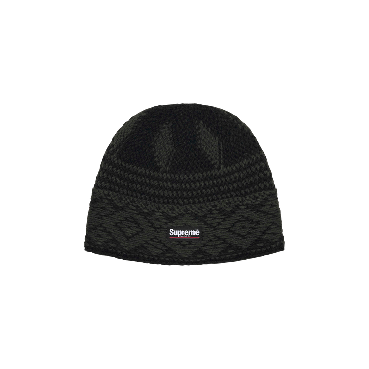 Supreme Diamond Beanie 'Black'