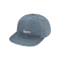 Supreme Distressed Script 6-Panel 'Slate'
