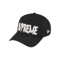 Supreme Sharp Spellout Adjustable New Era 'Black'