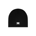 CELINE Triomphe Beanie in Wool 'Black'