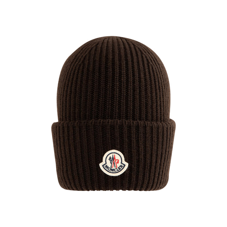 Moncler Knit Beanie 'Brown'