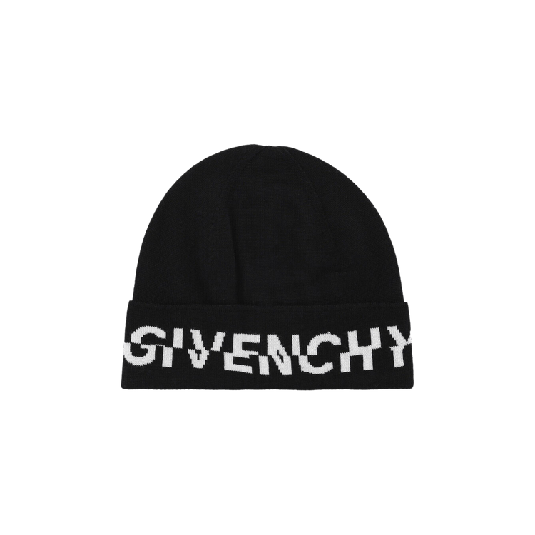 Givenchy Logo Wool Beanie 'Black'