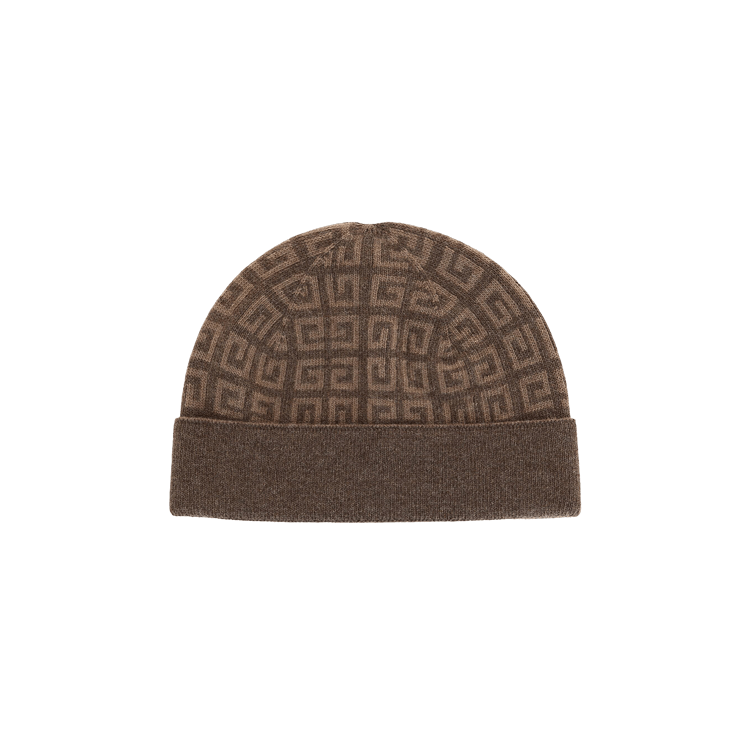 Givenchy Knit Double Face Beanie 'Dark Beige'