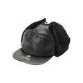 Mastermind World Faux Fur Flying Cap 'Black'